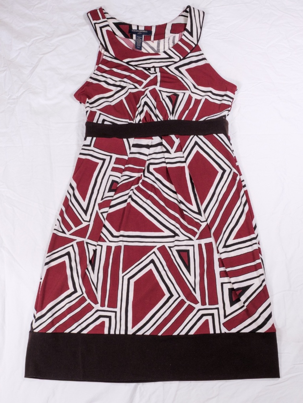 Banana Republic Factory Sleeveless Knee Length Dress XSP